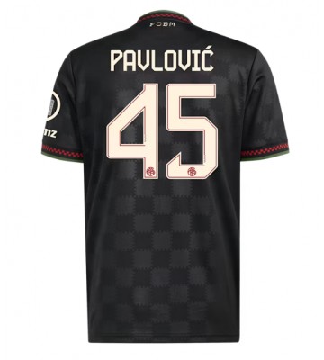 Bayern Munich Aleksandar Pavlovic #45 Terza Maglia 2025-26 Manica Corta